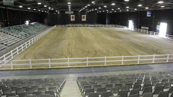 Equidays pre event_Cambridge Stud Equestrian Performance Arena prior to groom.